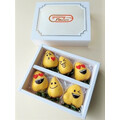 6pcs Emoji Chocolate Strawberries Gift Box